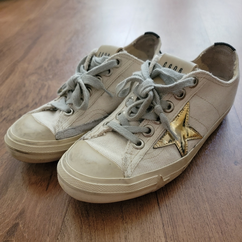 Golden Goose VStar2 Distressed Sneakers